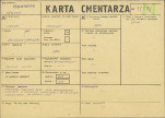 KC - Karta cmentarza, skan nr 1