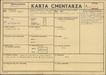 KC - Karta cmentarza, skan nr 1