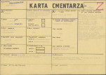 KC - Karta cmentarza, skan nr 1