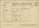 KC - Karta cmentarza, skan nr 1