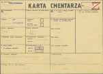 KC - Karta cmentarza, skan nr 1