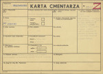 KC - Karta cmentarza, skan nr 1