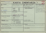KC - Karta cmentarza, skan nr 1