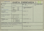 KC - Karta cmentarza, skan nr 1
