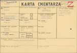 KC - Karta cmentarza, skan nr 1