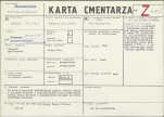 KC - Karta cmentarza, skan nr 1