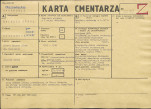 KC - Karta cmentarza, skan nr 1