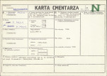 KC - Karta cmentarza, skan nr 1