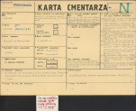 KC - Karta cmentarza, skan nr 1
