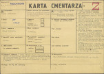 KC - Karta cmentarza, skan nr 1