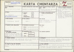 KC - Karta cmentarza, skan nr 1
