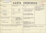 KC - Karta cmentarza, skan nr 1