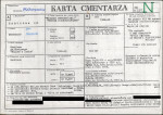 KC - Karta cmentarza, skan nr 1
