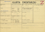 KC - Karta cmentarza, skan nr 1