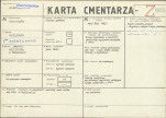 KC - Karta cmentarza, skan nr 1