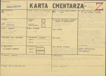 KC - Karta cmentarza, skan nr 1