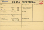 KC - Karta cmentarza, skan nr 1