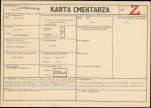 KC - Karta cmentarza, skan nr 1