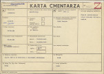 KC - Karta cmentarza, skan nr 1