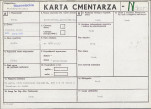 KC - Karta cmentarza, skan nr 1