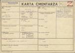 KC - Karta cmentarza, skan nr 1