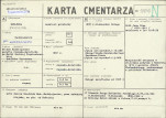 KC - Karta cmentarza, skan nr 1