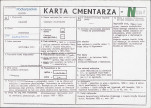 KC - Karta cmentarza, skan nr 1