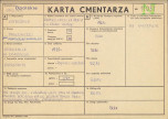 KC - Karta cmentarza, skan nr 1