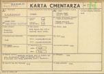 KC - Karta cmentarza, skan nr 1