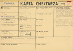 KC - Karta cmentarza, skan nr 1