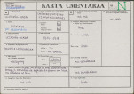 KC - Karta cmentarza, skan nr 1