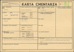 KC - Karta cmentarza, skan nr 1