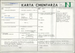 KC - Karta cmentarza, skan nr 1