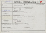 KC - Karta cmentarza, skan nr 1