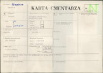 Karta cmentarza, skan nr 1