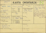 KC - Karta cmentarza, skan nr 1