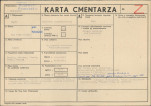 KC - Karta cmentarza, skan nr 1