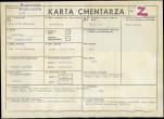 KC - Karta cmentarza, skan nr 1