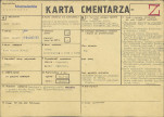 KC - Karta cmentarza, skan nr 1