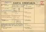 KC - Karta cmentarza, skan nr 1
