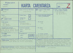 KC - Karta cmentarza, skan nr 1