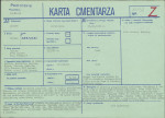 KC - Karta cmentarza, skan nr 1