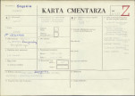 Karta cmentarza, skan nr 1