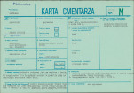 KC - Karta cmentarza, skan nr 1