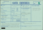KC - Karta cmentarza, skan nr 1