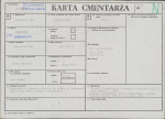 KC - Karta cmentarza, skan nr 1