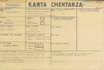 KC - Karta cmentarza, skan nr 1