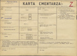 KC - Karta cmentarza, skan nr 1