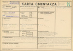 KC - Karta cmentarza, skan nr 1