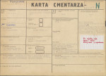 KC - Karta cmentarza, skan nr 1